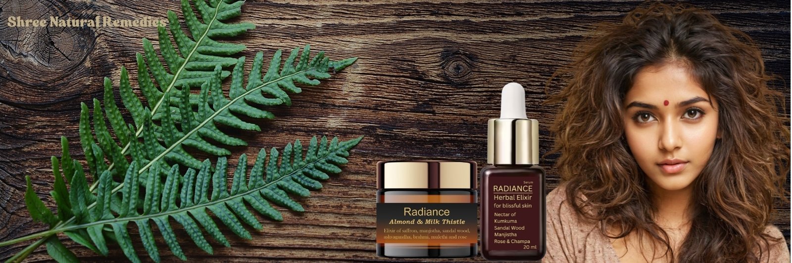 Radiance Milk thistle face cream and serum for healthy and glowing skin