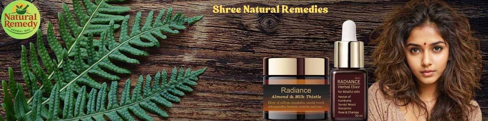 Radiance Milk thistle face cream and serum for healthy and glowing skin